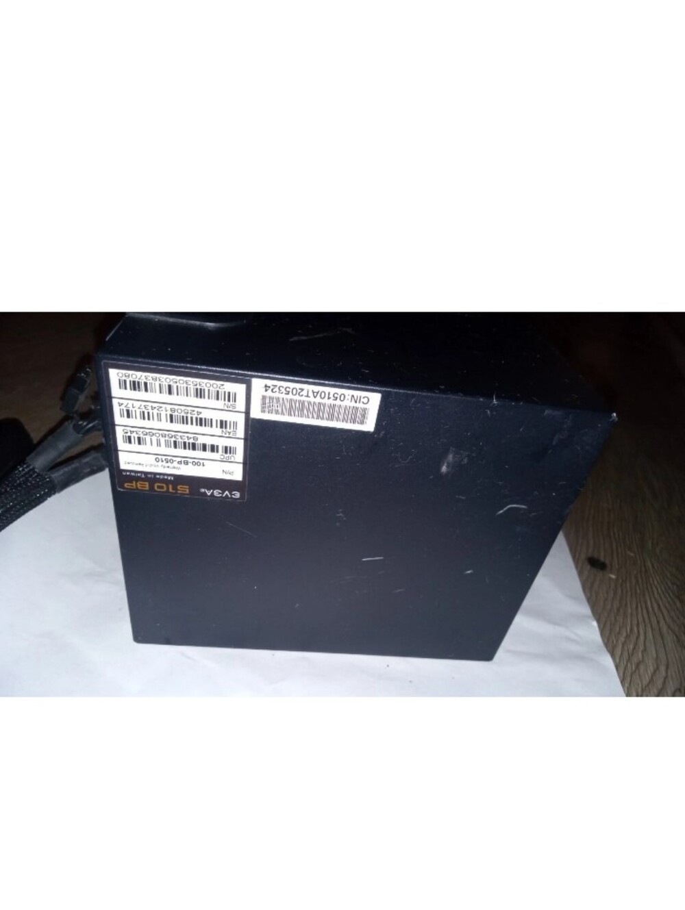 Black PC Power Supply Unit - Standard ATX Replacement